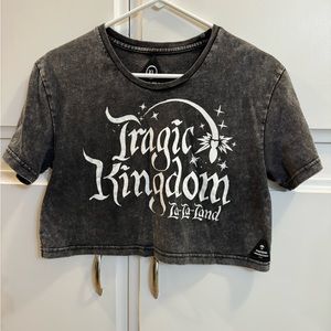 Disturbia Tragic Kingdom Crop Top